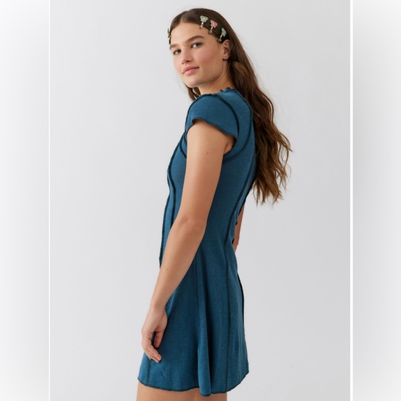Urban Outfitters Rishe Seamed Mini Dress - Picture 3 of 8